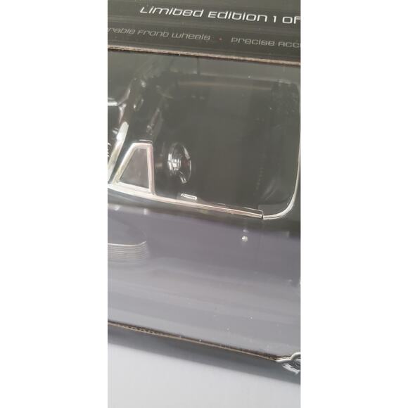 Auto World 1:18 scale 1938 Buick Y-Job Black Convertible NIB - Picture 4 of 6